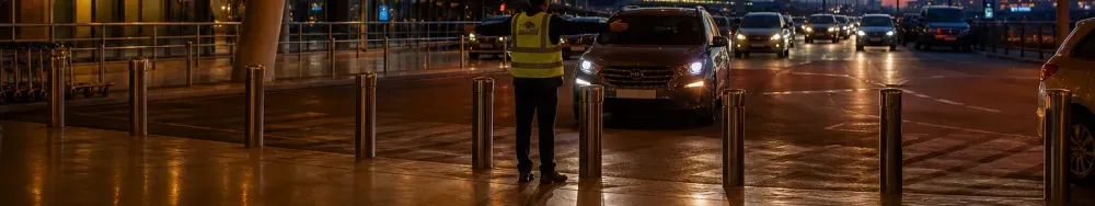 Airport curbside congestion: the 30-minute window that breaks landside operations