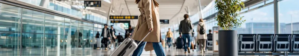 Airport Terminal Navigation: Routing Passengers Under a Clock