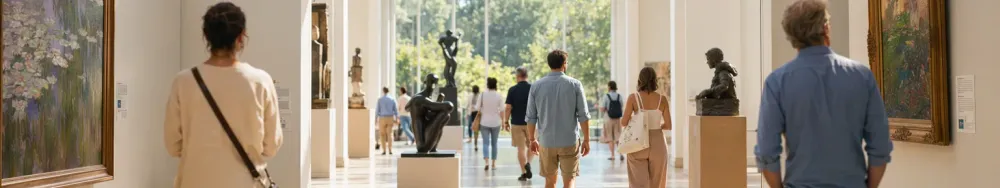 Besucherfluss: Wie sich Menschen durch ein Museum oder eine Attraktion bewegen